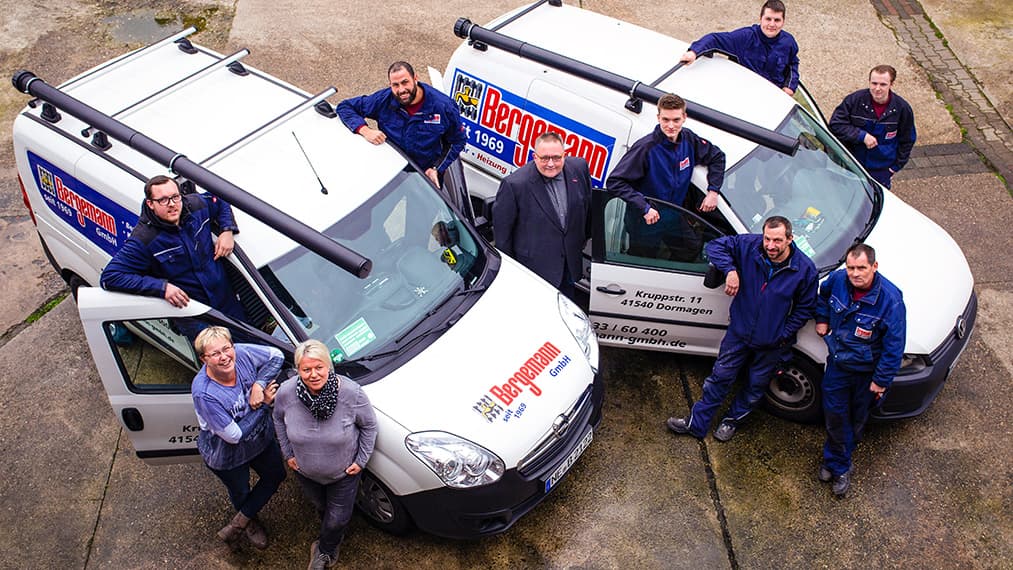 Gruppenbild der Bergemann GmbH